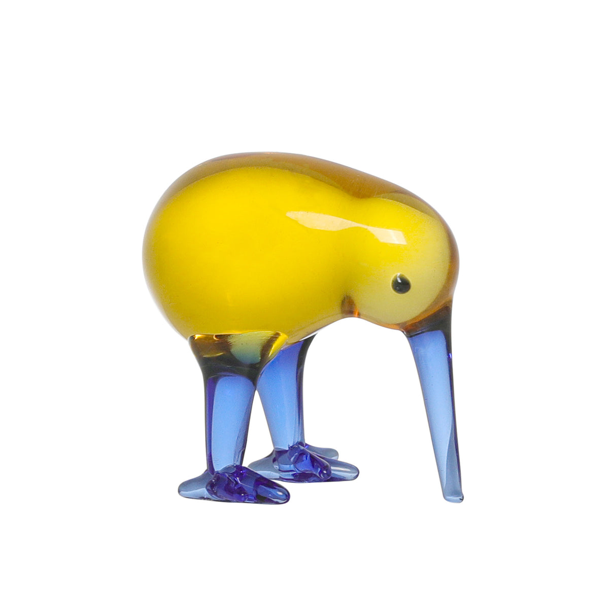 Kiwi Bird Glass Art Figurine