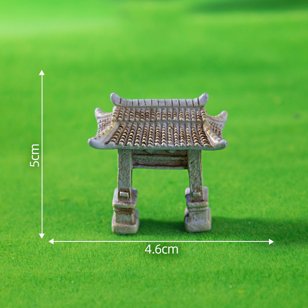 Miniature Japanese ToriI Gate – Terrarium Decor| 2 styles