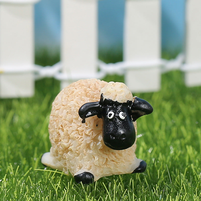 Cute Sheep Miniature – Terrarium & Aquarium Decor