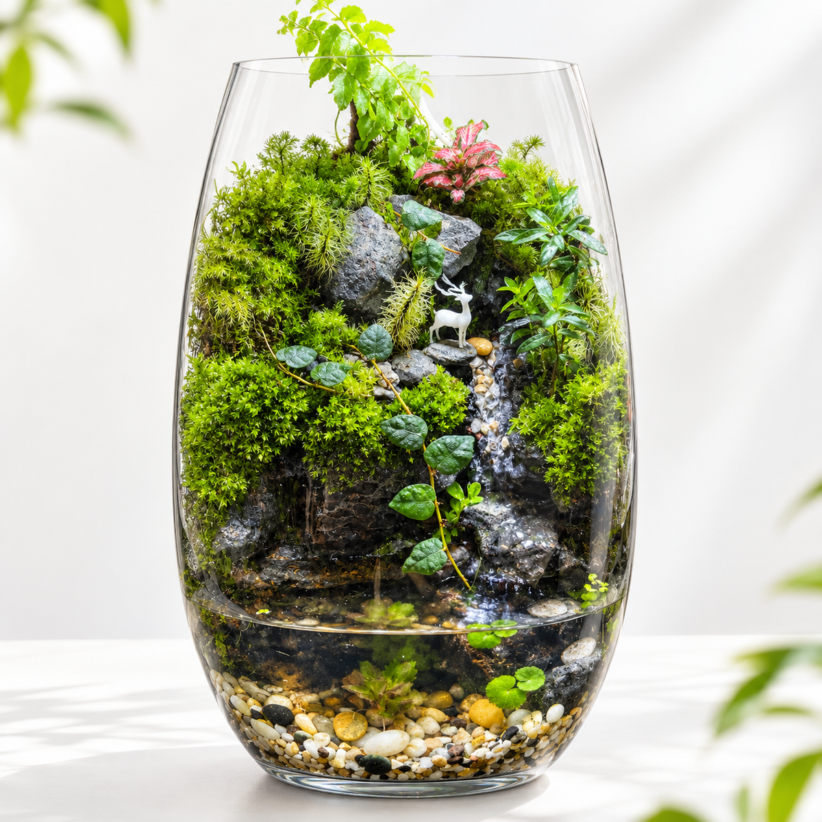 28cm Paludarium Pre-Order with Light and Filter