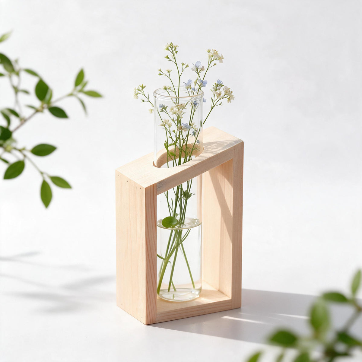 Single Tube Wooden Propagation Station | Plant House