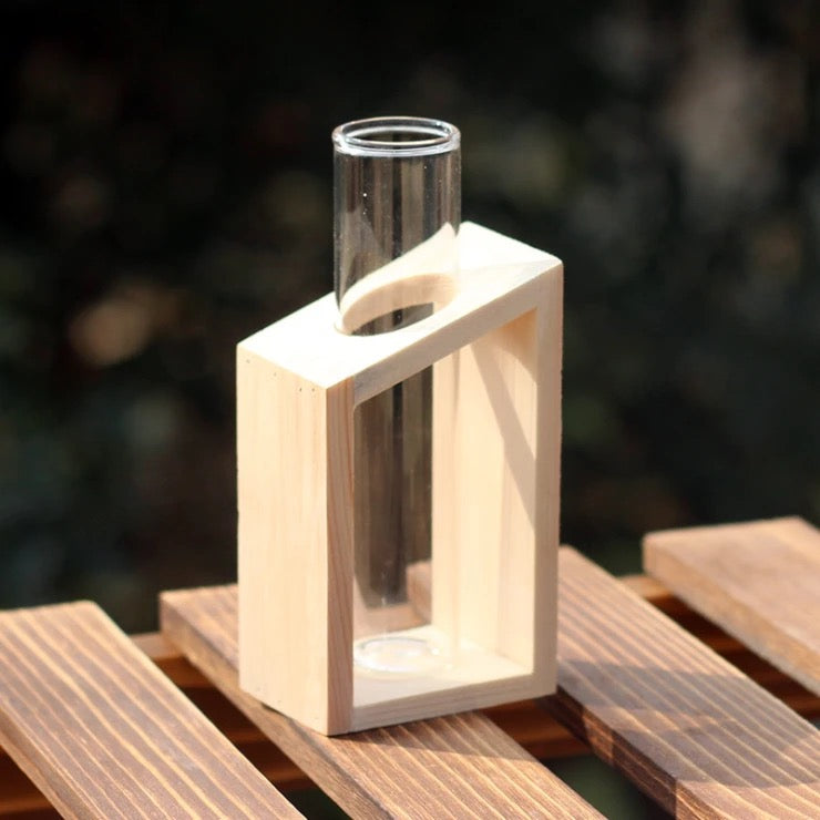 Single Tube Wooden Propagation Station | Plant House