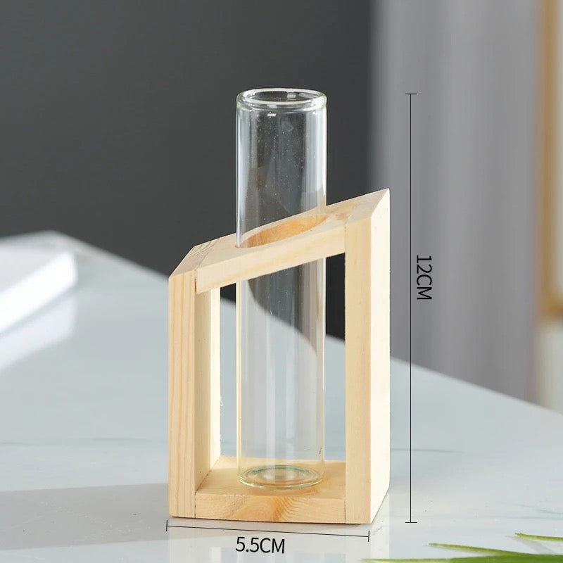 Single Tube Wooden Propagation Station | Plant House